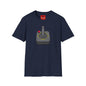 Retro Pixel Joystick T-Shirt — Vintage Gaming Arcade Tee