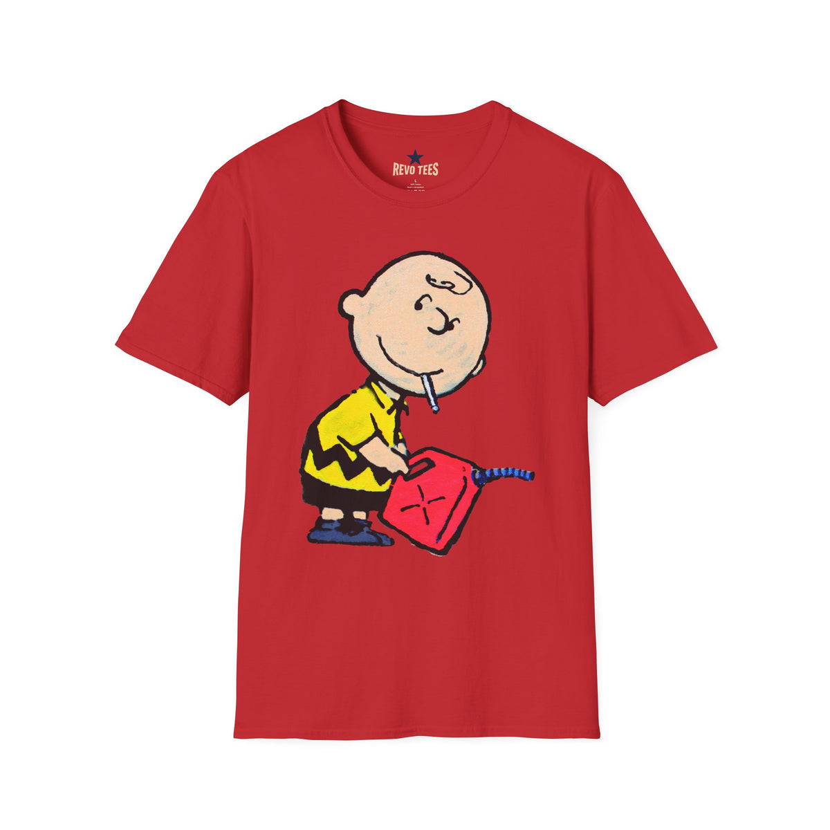 Revotees Banksy Novelty Cartoon Graphic Naughty Charlie T-Shirt - alternate view 11