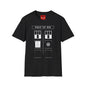 Police Box T‑Shirt — Retro Sci‑Fi TARDIS Door Graphic Tee