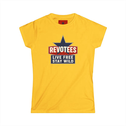 Revotees Live Free Stay Wild Womens T-Shirt - alternate view 6