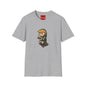 Link-Inspired Gamer Tee — Cute Chibi Hero Playing Handheld Console