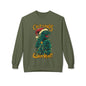 Christmas Godzilla - "Cold Hands Warm Heart" Holiday Crewneck Sweatshirt