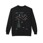 Retro Space Invaders Christmas Sweatshirt