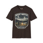 REVOTEES Night Watch T-Shirt — Vintage UFO Camping Graphic Tee ("Look Up")