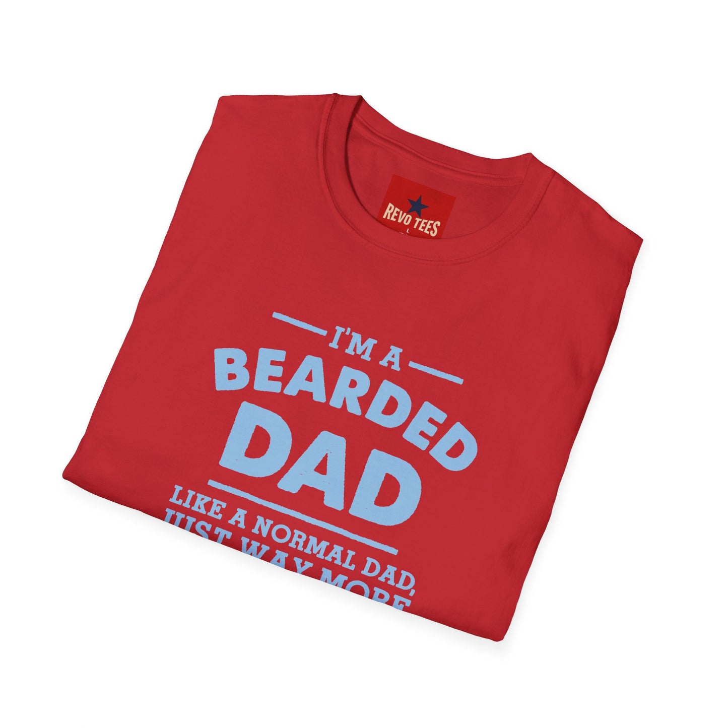Bearded Dad T‑Shirt — "I'm a Bearded Dad" Funny Father's Day Tee