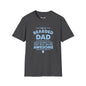 Revotees Bearded Dad Im a Bearded Dad Funny Fathers Day T-Shirt