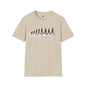 Revotees Evolution of Abby Road the Beatles Unisex Softstyle T-Shirt - alternate view 8
