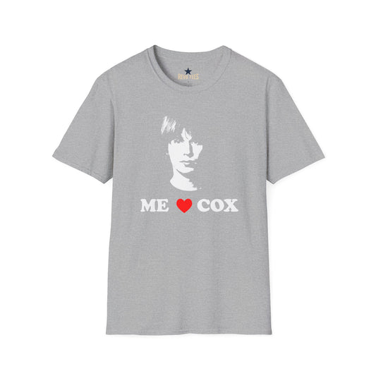 Revotees Me Love Cox Retro Portrait Vintage Rock Fan Shirt T-Shirt - alternate view 2
