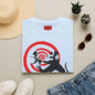 Banksy-Style Rat Target T-Shirt — Street Art Graphic Tee
