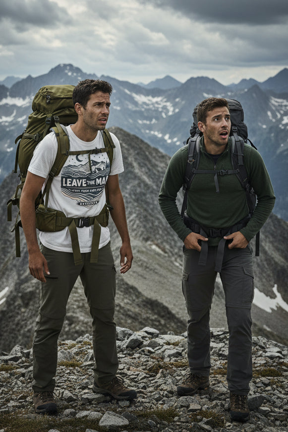 REVOTEES Leave the Map Graphic T-Shirt — Adventure Mountains Outdoor Tee