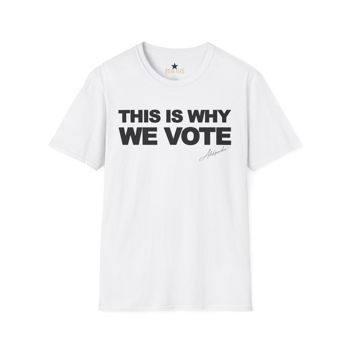 This Is Why We Vote Political Awareness T-Shirt - Aleksander