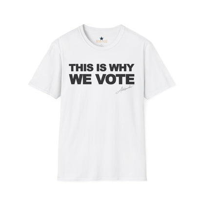 This Is Why We Vote Political Awareness T-Shirt - Aleksander