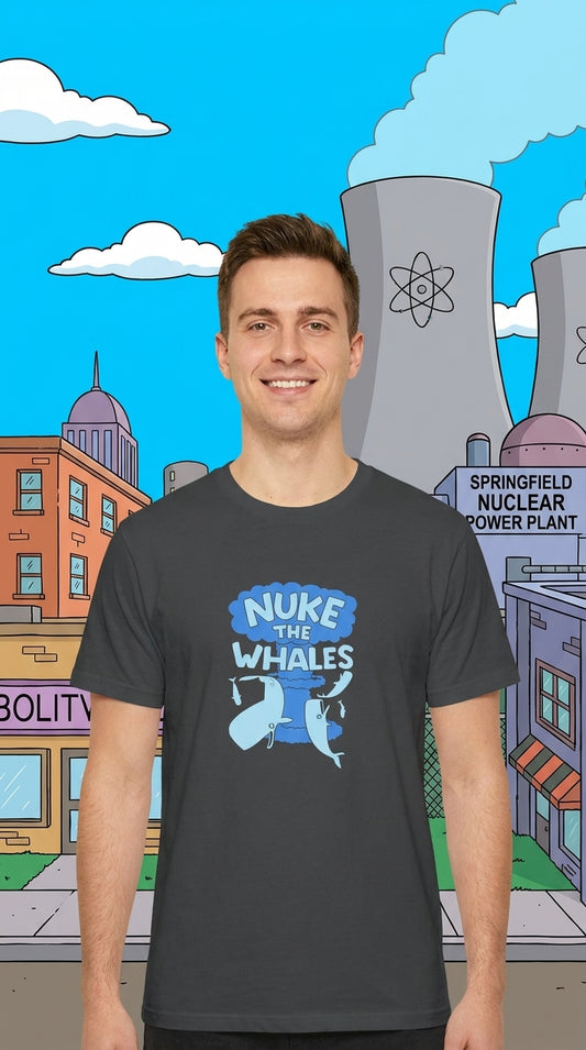 'Nuke the Whales' Satirical Graphic Tee