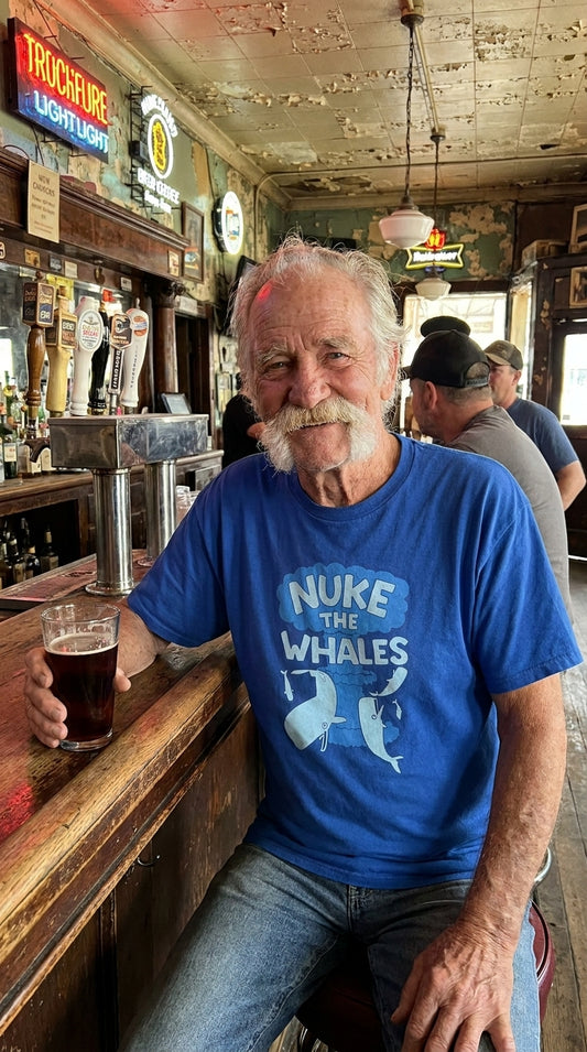 'Nuke the Whales' Satirical Graphic Tee