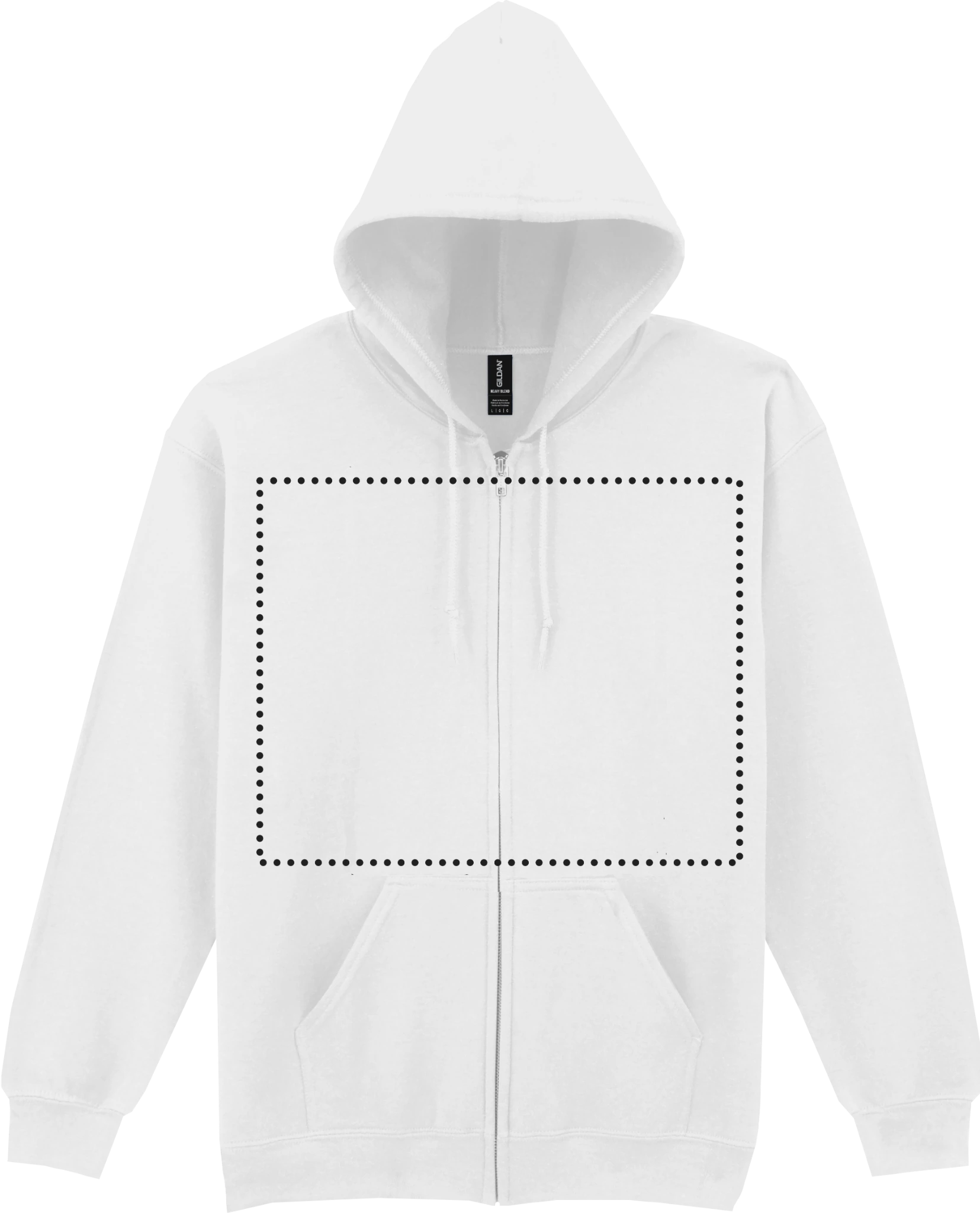 Zip hoodie